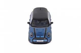 MINI COOPER S BLUE 2021 OttOmobile 1:18 Resinemodell (Türen, Motorhaube... nicht zu öffnen!)